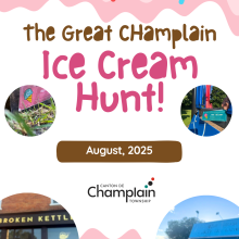 The Great Champlain Ice Cream Hunt, August 2025.